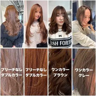 カラー 可愛いベージュ作る 美容師/あかね🧸のヘアスタイル