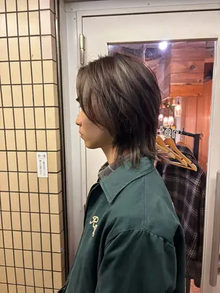 カラー メンズ kaito パーマ募集！🔵のヘアスタイル