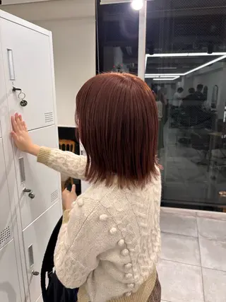 ショート カラー ️髪質改善カラー /美髪矯正🎀こゆきのヘアスタイル