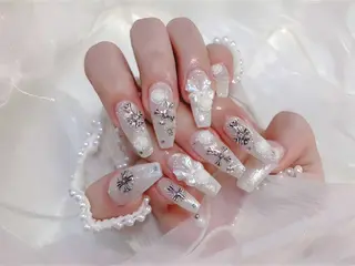 ネイル H3 Nail Tsuki🦋💙のネイルデザイン
