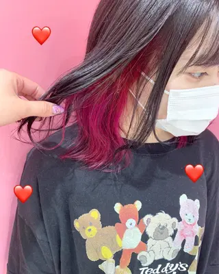 ミディアム カラー 新宿駅近♡個室 ♡関口三都季🌜のヘアスタイル