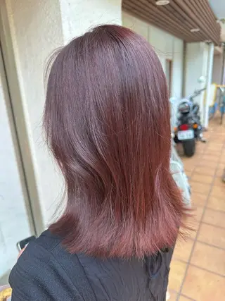 カラー putri 副店長 岸本　拓真のヘアスタイル