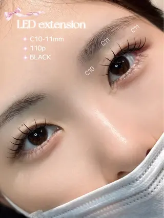 マツエク・マツパ MAQUM Rinoのマツエク・マツパデザイン