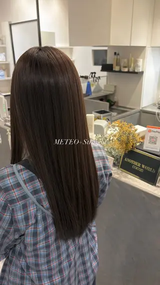ロング はしもとひより/ 巻ける矯正/艶カラーのその他イメージ