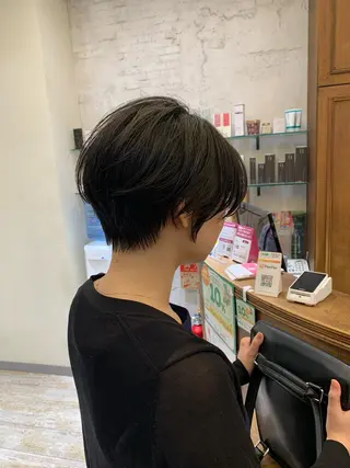 ショート カラー 髪質改善＊韓国ヘア＊ レイヤー＊IBUKIのヘアスタイル