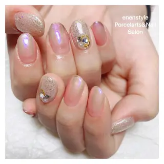 ショート ネイル 👑enen style👑のネイルデザイン