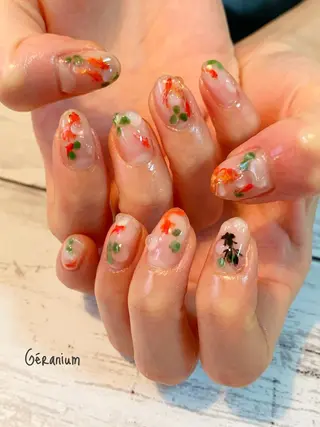 ネイル GéRanium Harukaのネイルデザイン