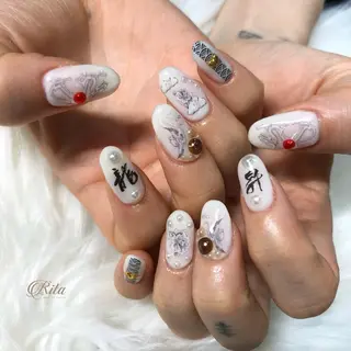 ネイル Rio 𓍼のネイルデザイン