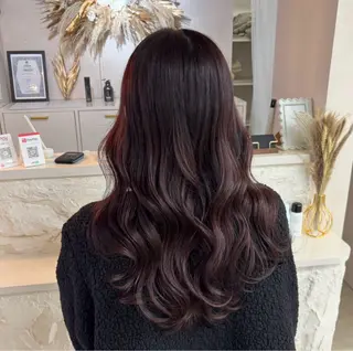 ロング カラー XELM高崎 nearaのヘアスタイル