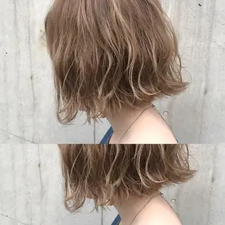 ショート カラー ボブ・レイヤーカット 吉敷航一のヘアスタイル