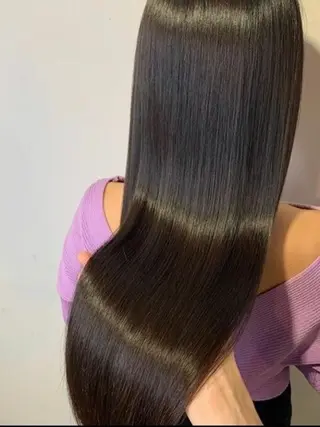 ロング 縮毛矯正/髪質改善 コヤマのヘアスタイル