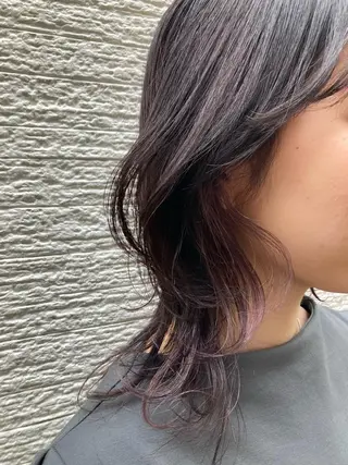 セミロング ・ 美帆のヘアスタイル