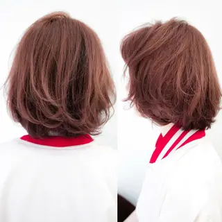 ミディアム カラー 内藤 達也のヘアスタイル