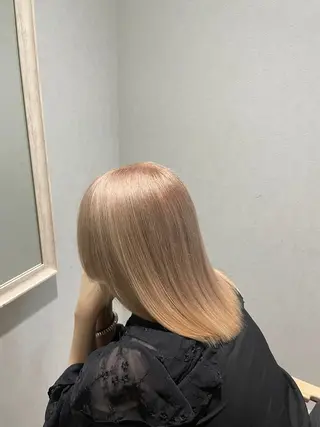 ミディアム カラー 🇰🇷失敗履歴再生 髪質改善七星🇰🇷のヘアスタイル