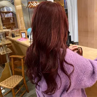ロング パーマ ‪・カット/ SARAのヘアスタイル