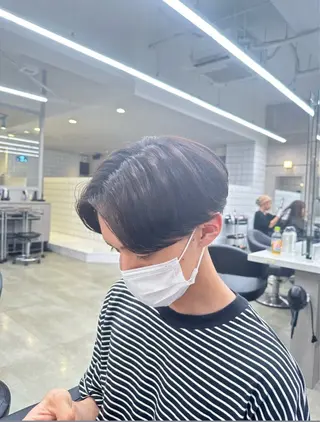 ショート パーマ 🟦ニュアンス/メン ズパーマ横浜🟦のヘアスタイル