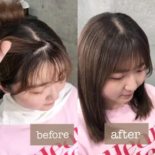 セミロング パーマ 卒業式お呼ばれ🕊️ ヘアセット✴︎ミキのヘアスタイル