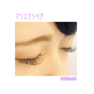 マツエク・マツパ 美容室 HIIRAGIのマツエク・マツパデザイン