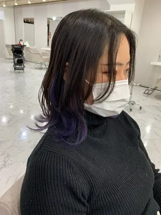 ミディアム 高橋 一樹のヘアスタイル