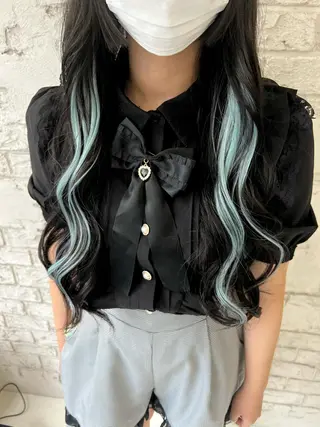 ロング エクステ＆艶カラー 🎀YURINA🎀のヘアスタイル