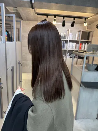ロング カラー You/透明感カラー レイヤーカット/ボブのヘアスタイル
