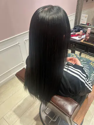 セミロング 暖色カラー｜艶髪｜ 🥨AIKA🥨のヘアスタイル