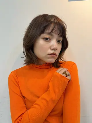 ミディアム ボブ/メンズショート /あづき⭐️のヘアスタイル
