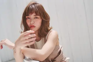 ミディアム 【髪質改善】 梅田　聡のヘアスタイル
