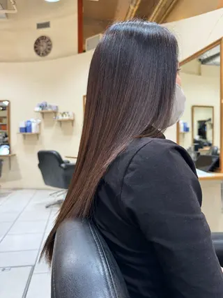 ロング 伴藤 寿男のヘアスタイル