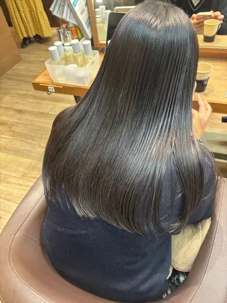 ロング ゆうこ🍀髪質改善/ ストレート/艶カラーのヘアスタイル