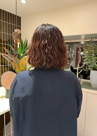 ショート パーマ ヘアセット🎀パーマ Tsubasaのヘアスタイル