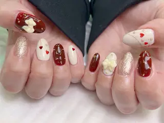 ネイル lucky nail 歌舞伎町のネイルデザイン