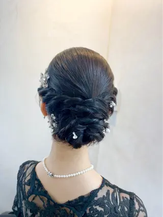 ヘアアレンジ hair make もりした　ゆうのヘアスタイル