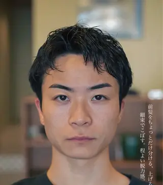 メンズ メンズ似合わせ タチカワユウキのヘアスタイル