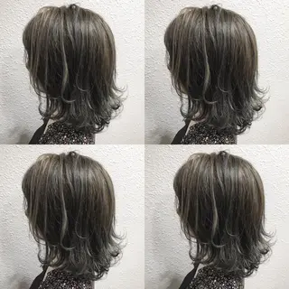ミディアム カラー HIRO. ★のヘアスタイル