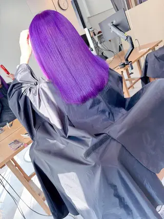 ミディアム 髪質改善美髪特化 ルイス奈良のヘアスタイル