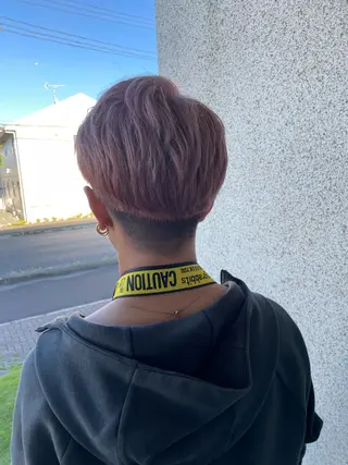 ショート VINGT-QUATRE所属・藤村 翔充のヘアスタイル