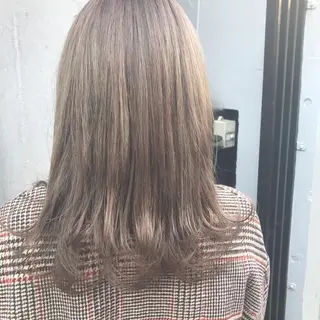 セミロング カラー 🪭risa 暖色/レイヤー🪭のヘアスタイル