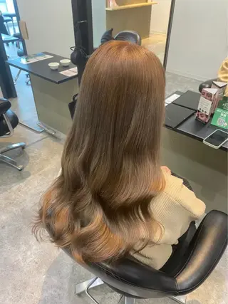 カラー 韓国ヘア/艶髪🎀 宮川みほのヘアスタイル