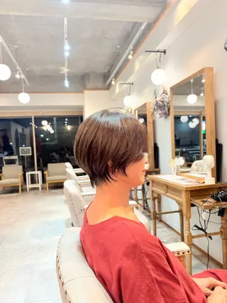 ショート ゆとり 茨木/大阪/パーマのヘアスタイル