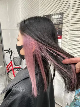 カラー 安田和洋 ブリーチカラー特化のヘアスタイル