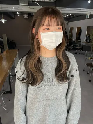 ロング 倉辻 香奈子のヘアスタイル