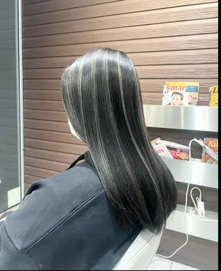 ロング カラー ✨長岡市韓国レイヤー /髪質改善/山下竣介のヘアスタイル