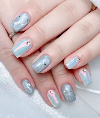 ネイル M🌷nail 長さだし専門店のネイルデザイン