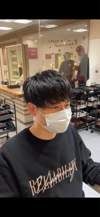 ショート メンズ 🔮メンズ縮毛矯正 メンズパーマ💎竹永のヘアスタイル