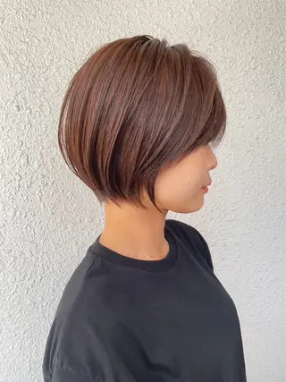 ショート 似合わせボブ🌟 艶髪特化💗村松優斗のヘアスタイル