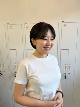 ショート 近藤 千裕のヘアスタイル