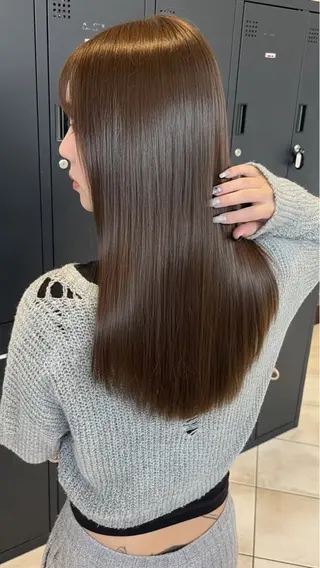 ロング カラー 🫧カラーモデル募集 純菜🫧のヘアスタイル