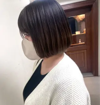 ショート カラー ヘアアレンジ テラ mimi.3c'sのマツエク・マツパデザイン