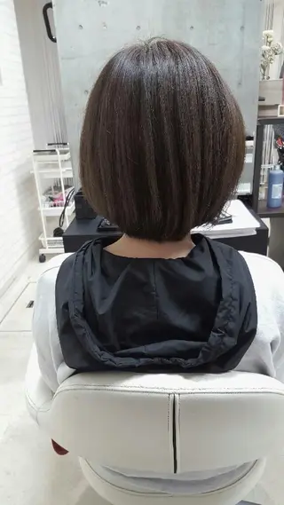 ショート 髪質改善×レイヤー 高嶋のヘアスタイル
